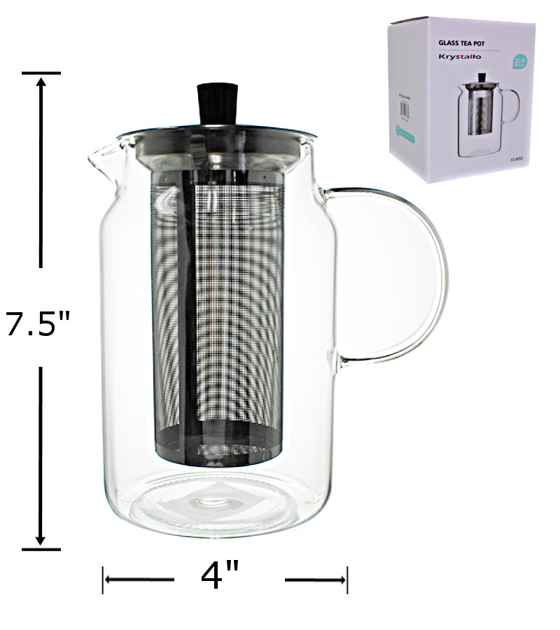 GTP5366 - Glass Teapot-1 Liter