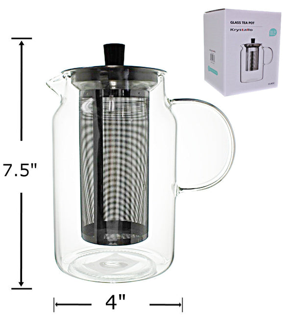 GTP5366 - Glass Teapot-1 Liter