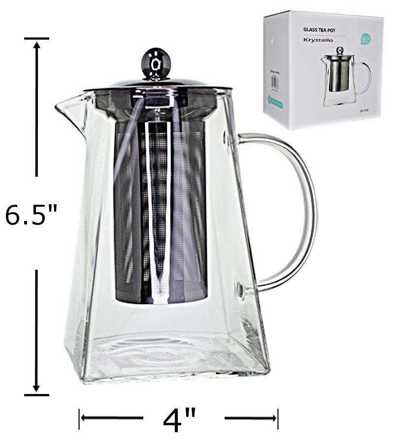 GTP5367 - Glass Teapot-950 ml