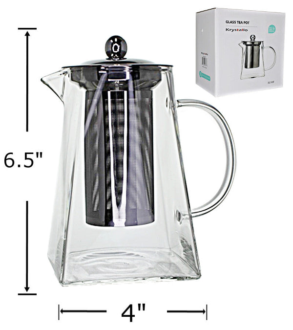 GTP5367 - Glass Teapot-950 ml