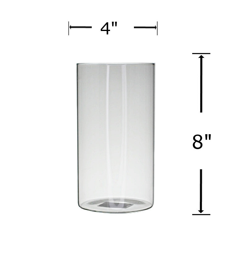 GV5390 - Glass Cylinder- 4 X 7.75 in