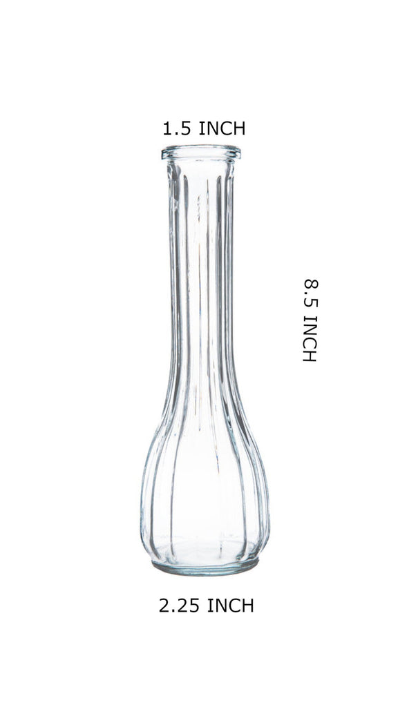 GV5471 - Glass Genie Vase - 8.5 in. By Krystallo
