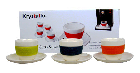 TLC882 - 6pc Cup & Saucer Set