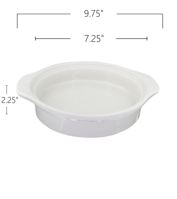 F2580645 - Fireglow Casserole Handled-9.75 in