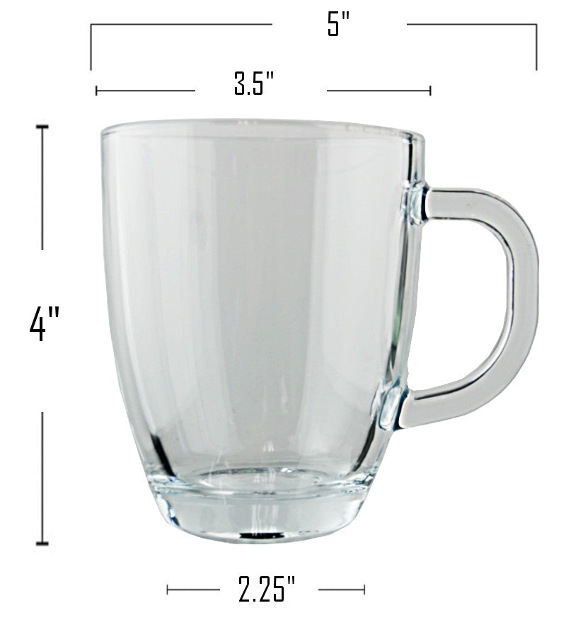 GM5412 - Glass Mug-350 Ml