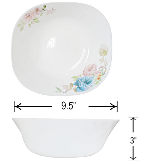 OP8105 - Opal Glass Bowl Decor - 9.5in