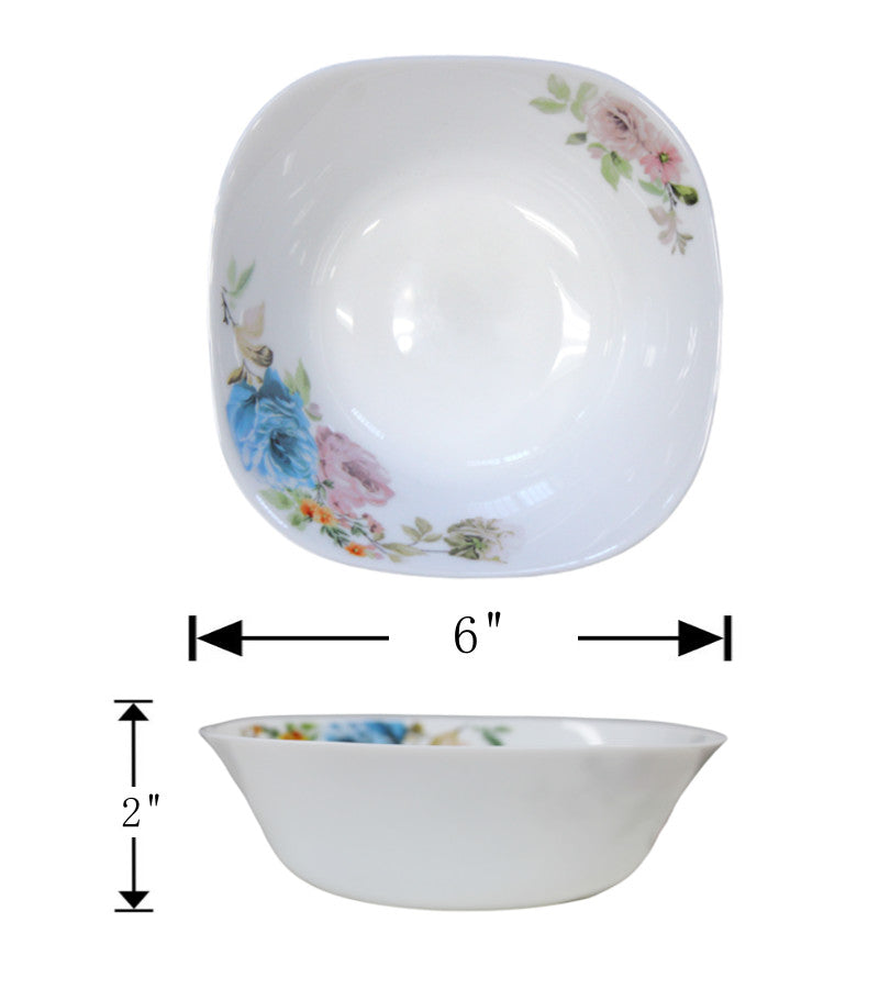 OP8407 - Opal Glass Bowl DÃƒÆ’Ã†â€™Ãƒâ€ Ã¢â‚¬â„¢ÃƒÆ’Ã¢â‚¬Å¡Ãƒâ€šÃ‚Â©cor - 6in