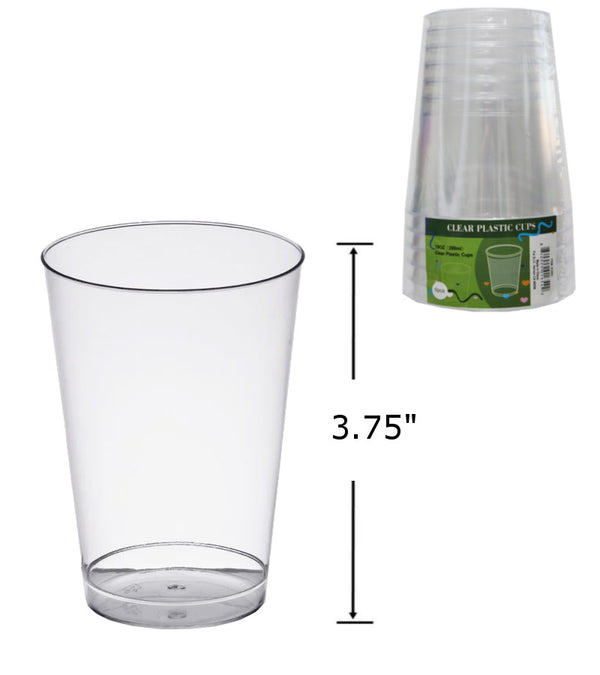 S1654 - 6 Pack Clear Cup 10 oz.